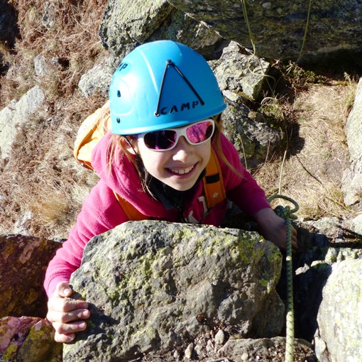 via ferrata facile dans les Pyrénées