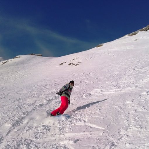 snowboard au pic du midi