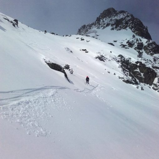 hors piste des Domes la Mongie